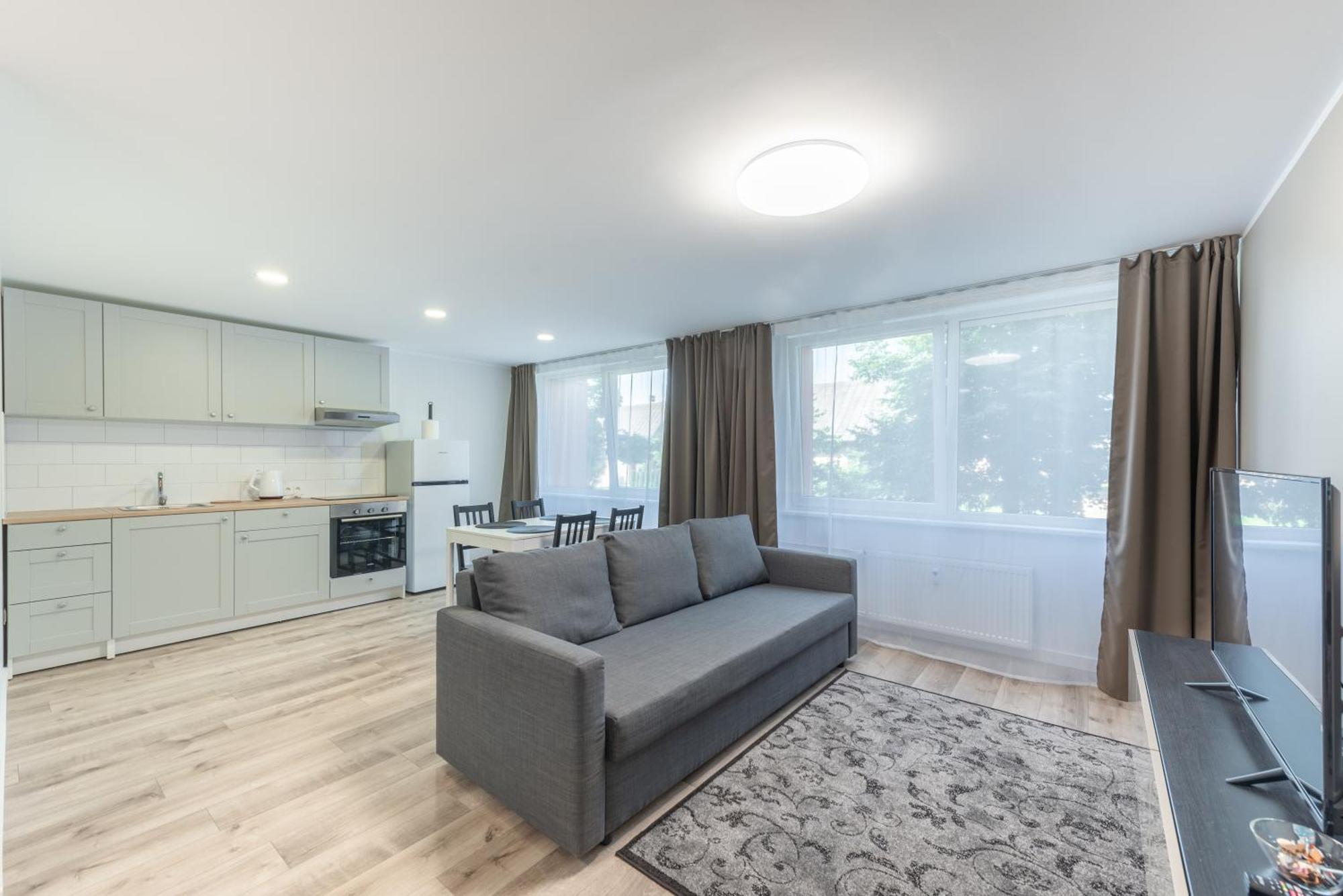 Stiklo Apartamentai Radziwiliszki Exteriér fotografie