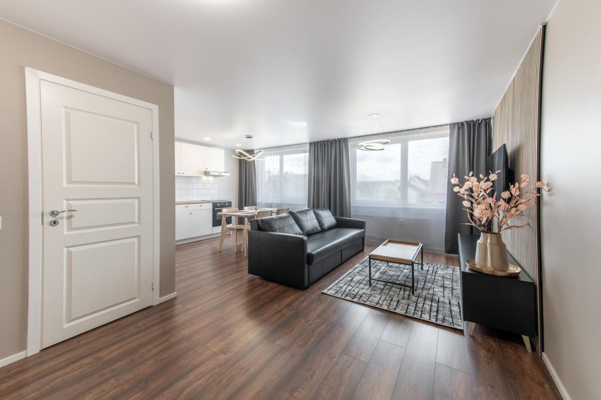 Stiklo Apartamentai Radziwiliszki Exteriér fotografie
